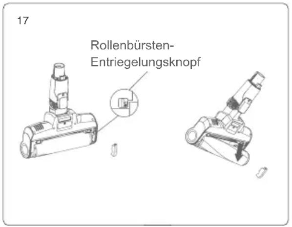 JIMMY H9 Flex - Batterietasche Entfernen - 1
