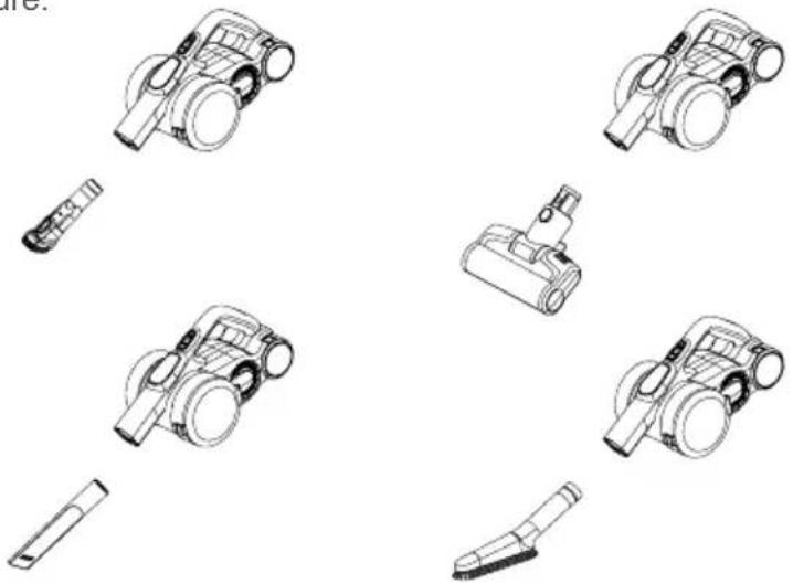 JIMMY H9 Flex - Assembly of accessories - 9