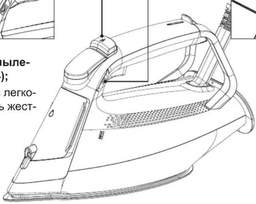 BEKO SPA9130B - Кнопка распыле- ния воды (4); - 1
