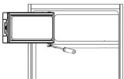 MOULINEX MSTTR106SL - DRAAIRICHTING VAN DE DEUR WIJZIGEN - 6