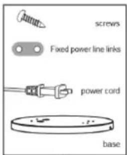 Nevoox LF 2000 UV-C - Installation of base plate and power cable - 1