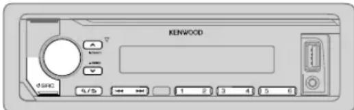 KENWOOD KMM-BT322U - Sintonizador HD Radio™ (para KMM-BT522HD) - 1