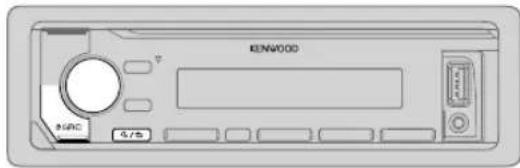 KENWOOD KMM-BT322U - PRISE EN MAIN - 1