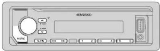 KENWOOD KMM-BT322U - RADIO (para KMM-BT322U KMM-BT322 KMM-BT240U KMM-BT222U / KMR-M322BT - 1
