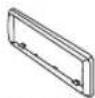 KENWOOD KMM-BT322U - Part list for installation - 2
