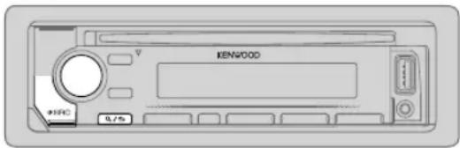 KENWOOD KDC-X302 - GETTING STARTED - 1