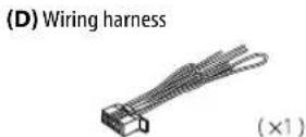 KENWOOD KDC-X302 - Part list for installation - 4
