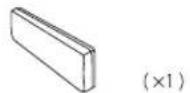 KENWOOD KDC-X502 - Part list for installation - 1