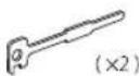 KENWOOD KDC-X502 - Part list for installation - 5