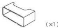 KENWOOD KDC-X502 - Part list for installation - 3