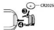 KENWOOD KDC-X502 - How to replace the battery - 2