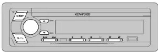 KENWOOD KDC-X502 - To delete the registered ID - 1