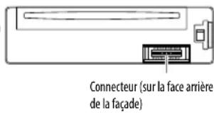 KENWOOD KDC-X502 - Nettoyage du connecteur - 1