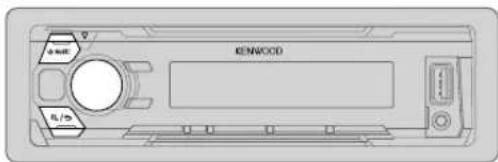 KENWOOD KMR-M318BT - PRISE EN MAIN - 1