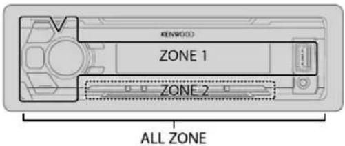 KENWOOD KMR-M318BT - AJUSTES DE VISUALIZACIÓN - 1