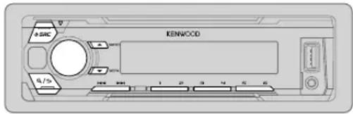 KENWOOD KMR-M318BT - HD Radio™ tuner (for IKMM-BT518HD) - 1