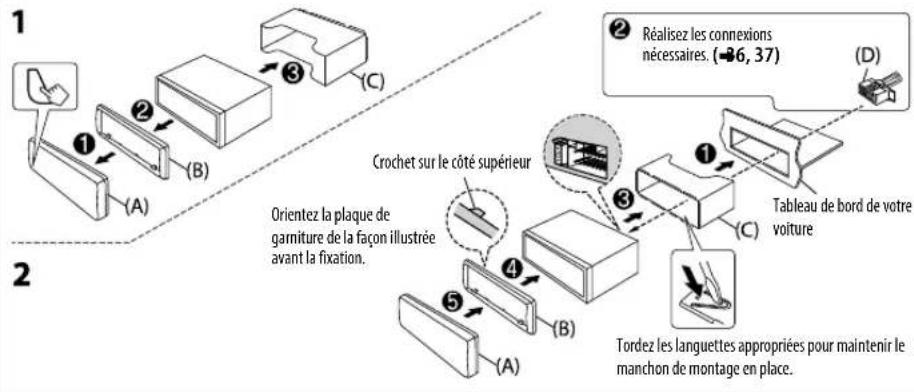 KENWOOD KMR-M318BT - Procédure de base - 1