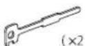 KENWOOD KMR-M318BT - Part list for installation - 5