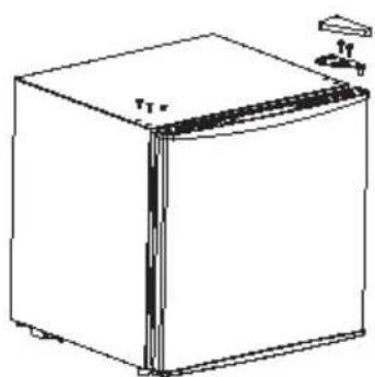 COMFEE RCD76WH2 - Aλayες αριστερής και δεξίας πόρτας - 2