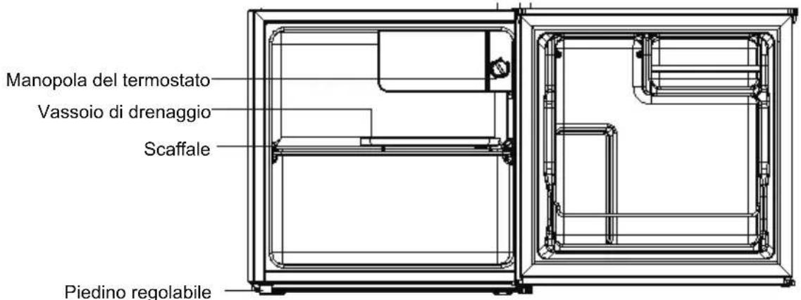 COMFEE RCD76WH2 - Nomi dei componenti - 1