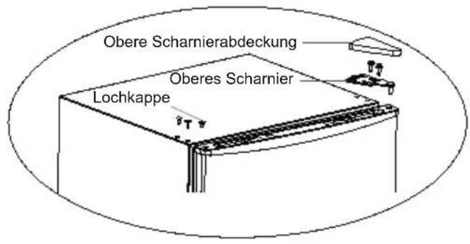 COMFEE RCD76WH2 - Turanschlag wechseln - 3