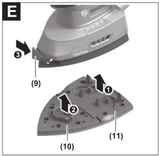 BOSCH UniversalSander 18V-10 - 7