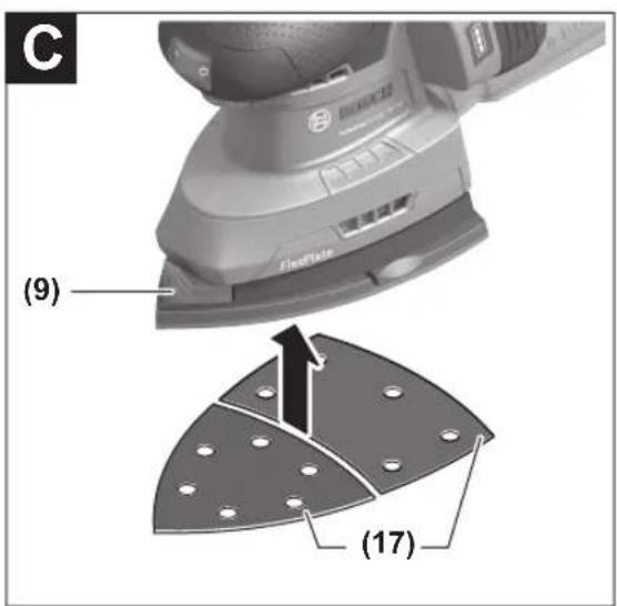 BOSCH UniversalSander 18V-10 - 5