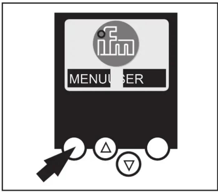 IFM AC1332 - Aperçu du menu - 1