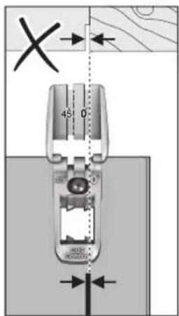 BOSCH UniversalCirc 18V-53 - Pjūvio linijos žymės (žr. E pav.) - 1