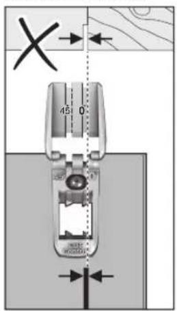 BOSCH UniversalCirc 18V-53 - Метки угла пропила (см. рис. Е) - 1