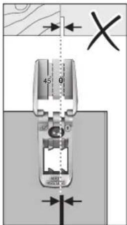 BOSCH UniversalCirc 18V-53 - Marcações de corte (ver figura E) - 2