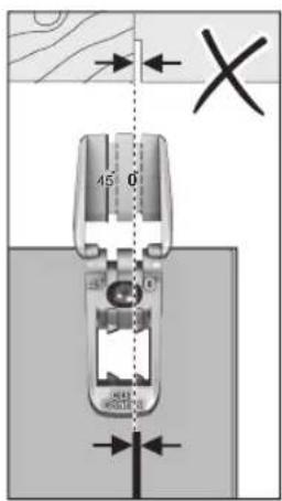 BOSCH UniversalCirc 18V-53 - Zaagmarkeringen (zie afbeelding E) - 2