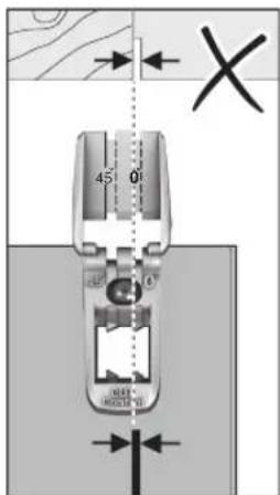 BOSCH UniversalCirc 18V-53 - Marquages de coupe (voir figure E) - 2