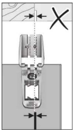 BOSCH UniversalCirc 18V-53 - Μαρκαρίσματα της κοπής (βλέπε εικόνα Ε) - 2