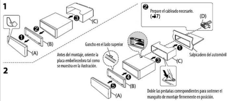 KENWOOD KDC-MP372BT - INSTALACIÓN/CONEXIÓN - 1