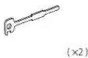 KENWOOD DPX523BT - Part list for installation - 4