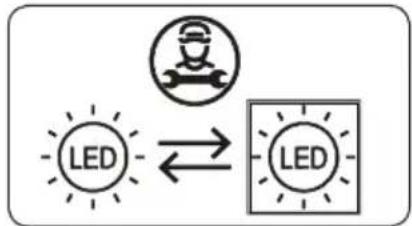 BERTAZZONI RFZ60F4FXNC - Remplacement de l'éclairage LED - 2