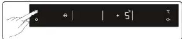 BERTAZZONI RLD60F4FXNC - Réglage de la température du compartiment réfrigérateur - 1