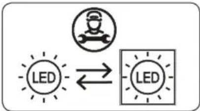 BERTAZZONI RLD60F4FXNC - Sostituzione dell'illuminazione LED - 2