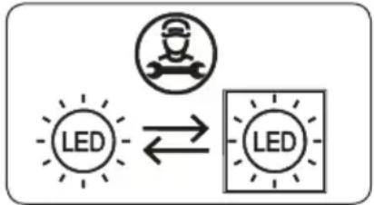 BERTAZZONI RLD60F4FXNC - Remplacement de l'éclairage LED - 2
