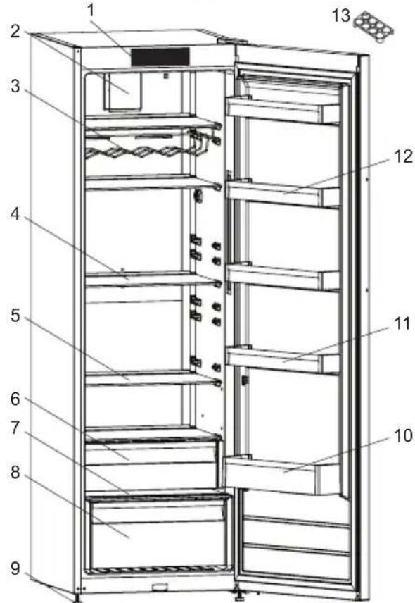 BERTAZZONI RLD60F4FXNC - Opmerkingen: - 1