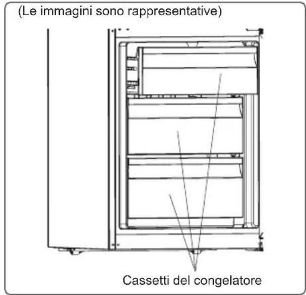 BERTAZZONI RBM76F4FXNC - Cassetti del congelatore - 1