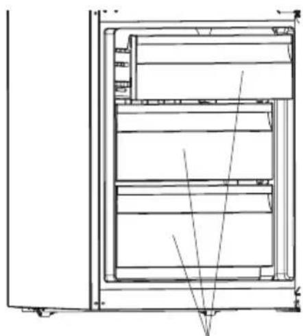 BERTAZZONI RBM70F4FXNC - Cassetti del congelatore - 1