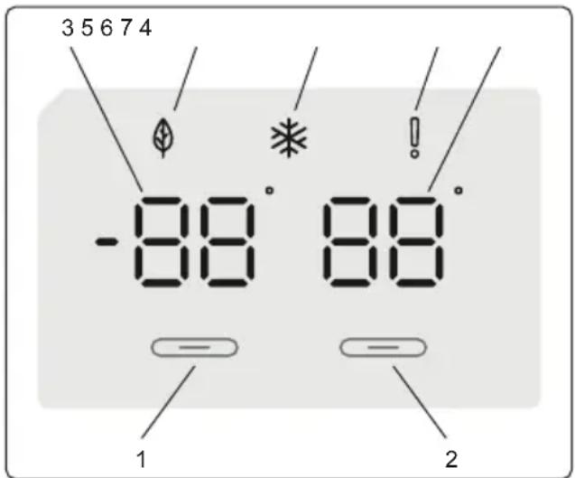 BERTAZZONI RBM70F4FXNC - Écran et bandeau de commandes - 1