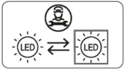 BERTAZZONI RBM70F4FXNC - Remplacement de l'éclairage LED - 2
