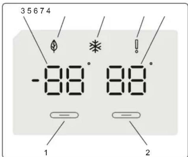 BERTAZZONI RBM60F5FXNC - Display og betjeningspanel - 1