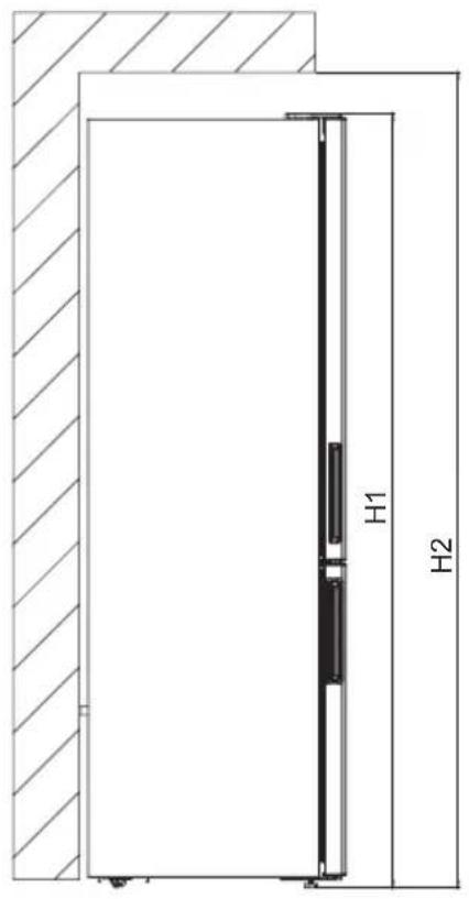 BERTAZZONI RBM60F5FXNC - Dimensioni - 1