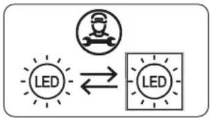 BERTAZZONI RBM60F4FXNC - Sostituzione dell'illuminazione LED - 2