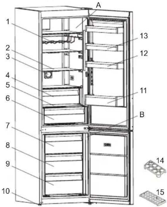 BERTAZZONI RBM60F4FXNC - DESCRIPTION OF THE APPLIANCE - 1