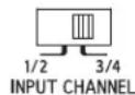 ALPINE HDA-V90 - ⑦ Eingangskanalwählschalter (CHANNEL-3/4) (nur HDA-F60/HDA-V90) - 2